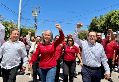 Respaldan sectores productivos a Lupita López en debate de candidatos a alcaldía de Salvador Alvarado