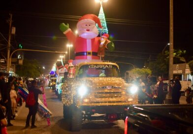 El espíritu decembrino iluminó a Salvador Alvarado con la Caravana Navideña