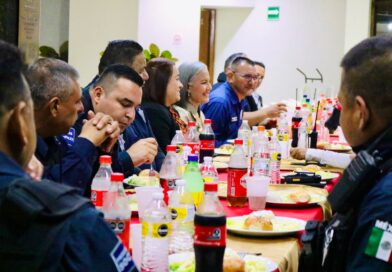 Guadalupe López convierte la Nochebuena en un homenaje para los héroes de Seguridad Pública