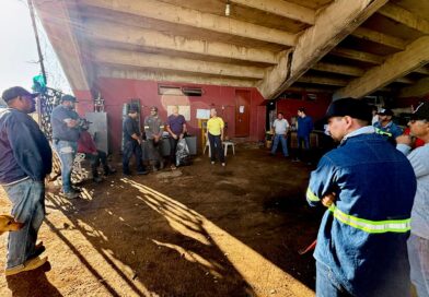 Lupita López visita áreas operativas del Ayuntamiento para conocer inquietudes de trabajadores
