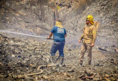 Refuerzan labores en basurón de Tamazula para eliminar humo y prevenir un nuevo incendio