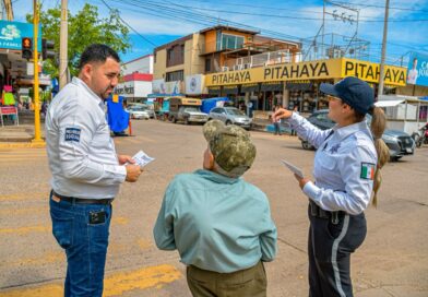 Día del Peatón: llaman en Guamúchil a extremar precauciones al cruzar las calles
