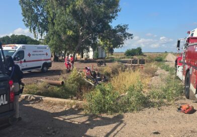 Trabajador del campo cae a canal de riego y termina lesionado en Angostura